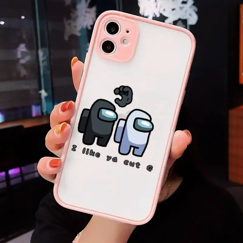Among Us Phone Case Matte For iPhone 12 Mini 11 Pro XR XS Max 7 8 Plus X Hard PC Back Cover
Among Us Phone Case Matte For iPhone 12 Mini 11 Pro XR XS Max 7 8 Plus X Hard PC Back Cover