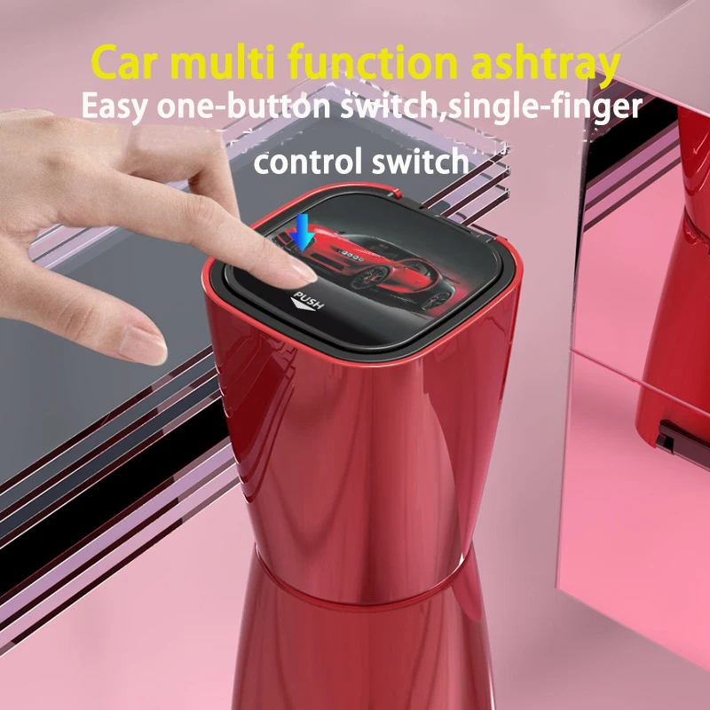 Car Accessories Portable LED Light Ashtray Universal Cigarette Cylinder Holder Car Styling
Car Accessories Portable LED Light Ashtray Universal Cigarette Cylinder Holder Car Styling