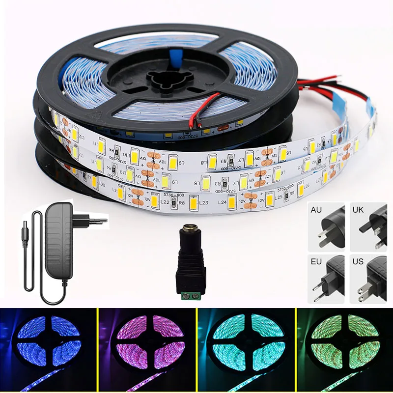 5050 Monochrome LED Strip Waterproof 5M 300LED DC 12V 24V CCT RGBCCT RGBW RGBWW White Warm White Fita LED Strip Flexible
5050 Monochrome LED Strip Waterproof 5M 300LED DC 12V 24V CCT RGBCCT RGBW RGBWW White Warm White Fita LED Strip Flexible