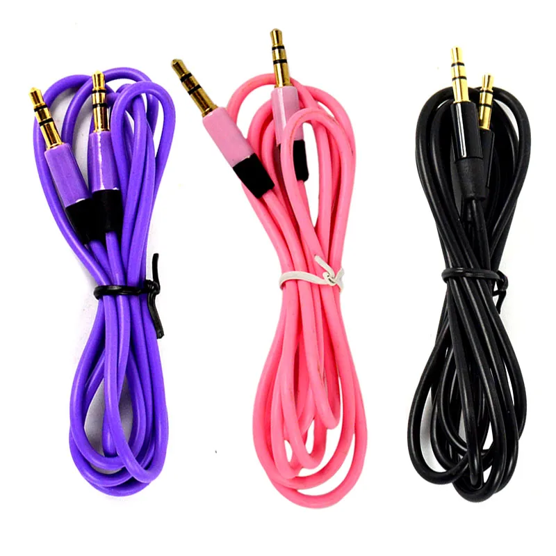 Male to Male Cable 120cm 3.5mm Aux Extension Audio Stereo for iPhone Cord for iPod Five color Spectral Line 2 in 1
Male to Male Cable 120cm 3.5mm Aux Extension Audio Stereo for iPhone Cord for iPod Five color Spectral Line 2 in 1