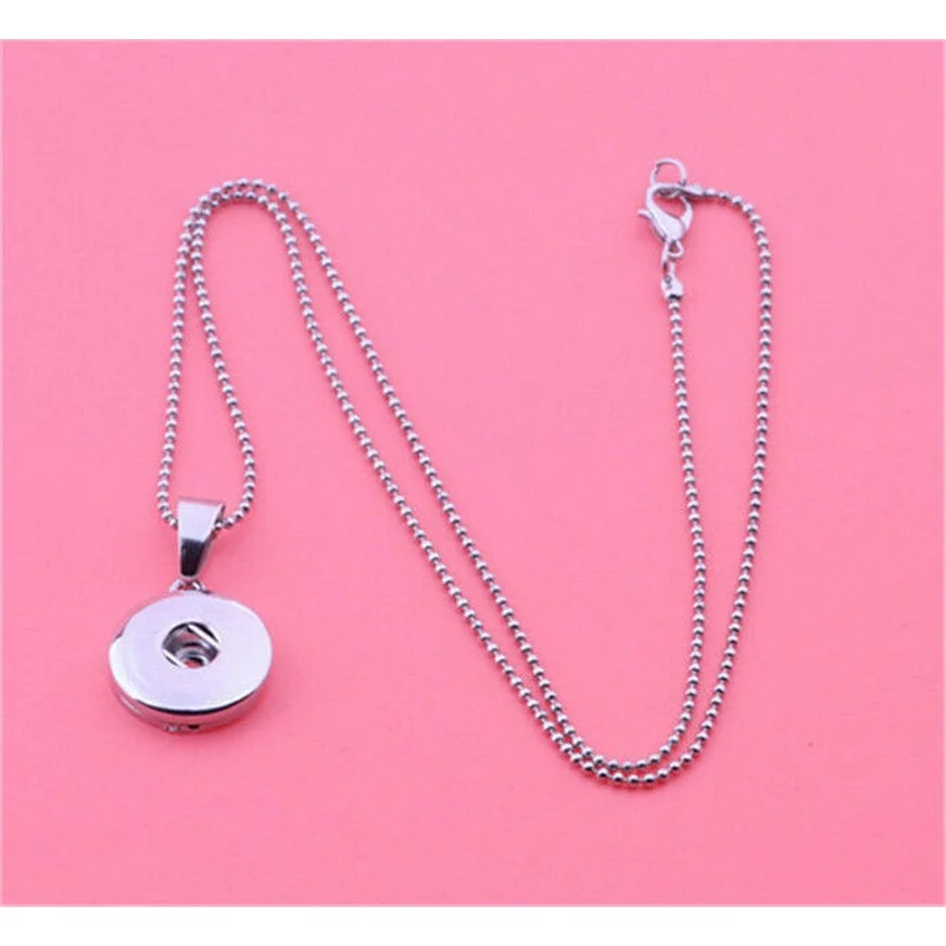 Diy New Fashion Silver Necklace Chain Fit Noosa Charm 18Mm Chunk Snap Button
Diy New Fashion Silver Necklace Chain Fit Noosa Charm 18Mm Chunk Snap Button