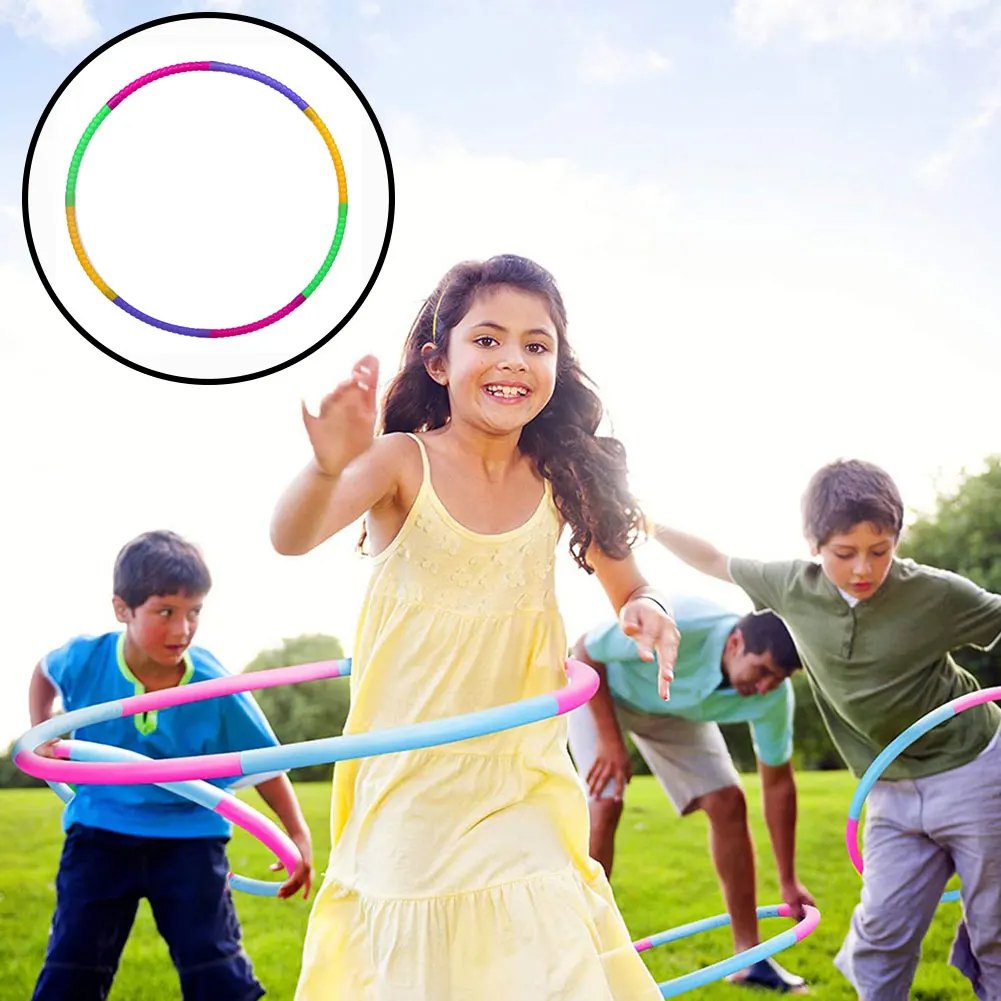 Weighted Exercise Hoop Portable Splicing Fitness Hoop for Kids Bodybuilding Gymnastics Dance Playing 3PCS
Weighted Exercise Hoop Portable Splicing Fitness Hoop for Kids Bodybuilding Gymnastics Dance Playing 3PCS