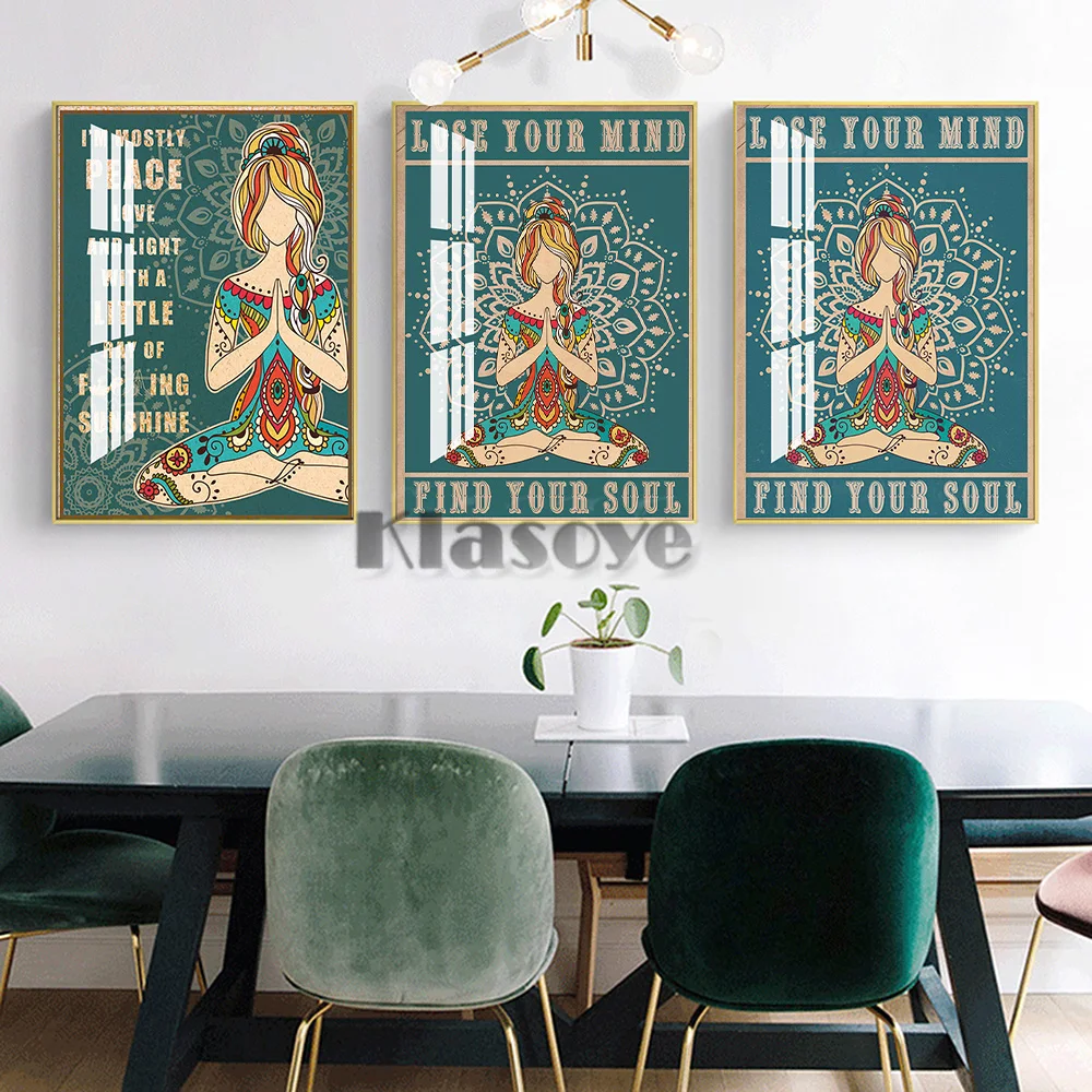 Mandala Floral Pattern Print Art Poster Yoga Namaste Asanas Bodybuilding Canvas Painting Meditation Dhyana Wellness Home Decor
Mandala Floral Pattern Print Art Poster Yoga Namaste Asanas Bodybuilding Canvas Painting Meditation Dhyana Wellness Home Decor