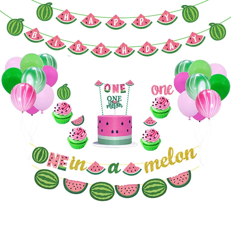 Summer Fruit Cake Decor Watermelon Cake Toppers Watermelon Banner Baby Shower 1St Birthday Party Decoration For Kids kw69
Summer Fruit Cake Decor Watermelon Cake Toppers Watermelon Banner Baby Shower 1St Birthday Party Decoration For Kids kw69