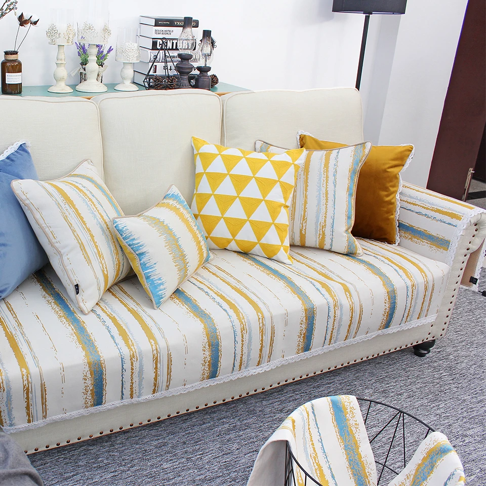 Elastic Sofa Seat Covers for Living Room Stripe High Quality Polyester Fabric Pillow Cushion Cover
Elastic Sofa Seat Covers for Living Room Stripe High Quality Polyester Fabric Pillow Cushion Cover