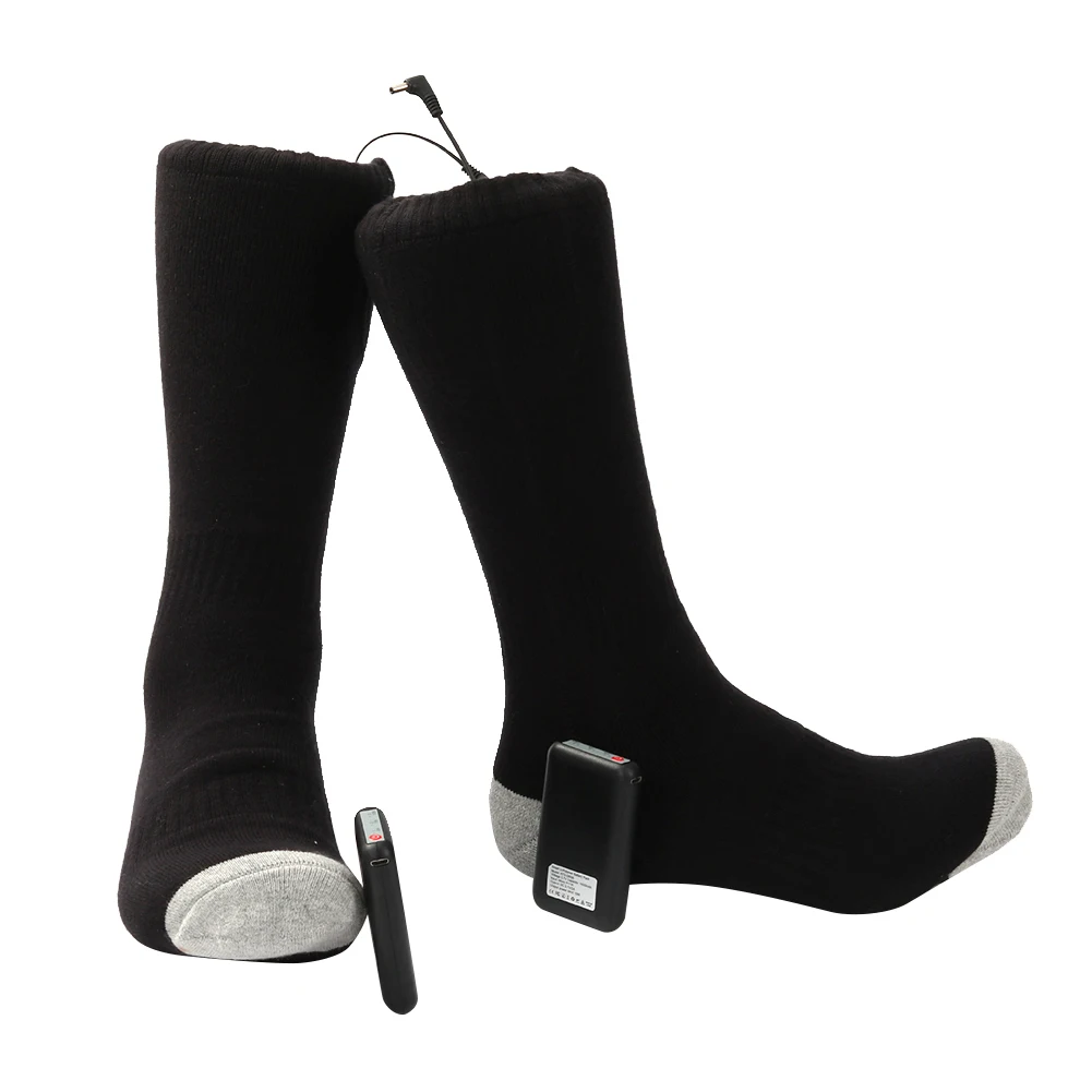 Winter Elastic Heating Socks w/o Power Bank Rechargeable Breathable Outdoor Anti-Cold Foot Heated Thermal Stockings Ski Socks
Winter Elastic Heating Socks w/o Power Bank Rechargeable Breathable Outdoor Anti-Cold Foot Heated Thermal Stockings Ski Socks
