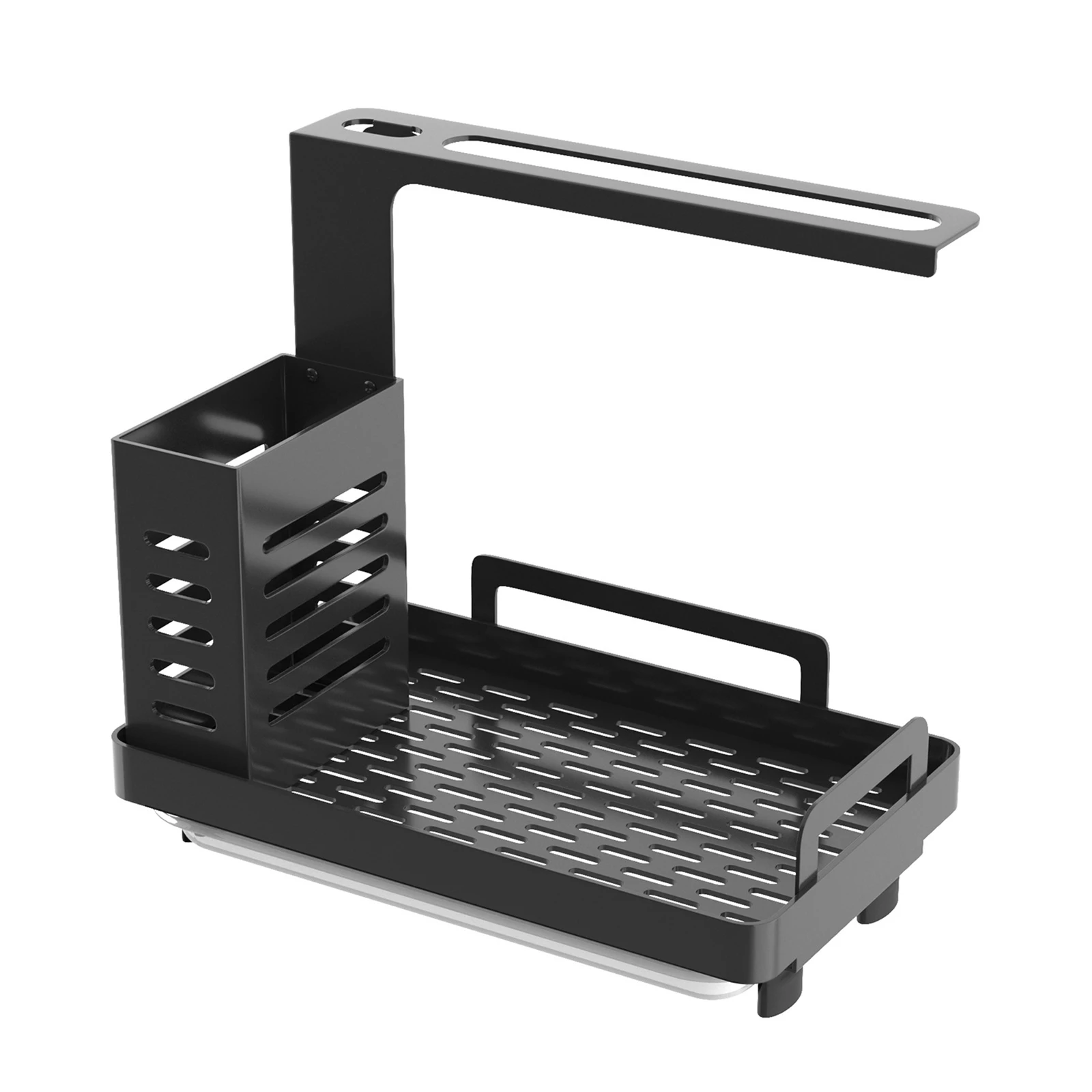 Kitchen Drain Rack Sponge Soap Brush Holder Sink Caddy Organizer Tray Multifunction Removable Wall Hanging 4 IN 1 Organizer
Kitchen Drain Rack Sponge Soap Brush Holder Sink Caddy Organizer Tray Multifunction Removable Wall Hanging 4 IN 1 Organizer