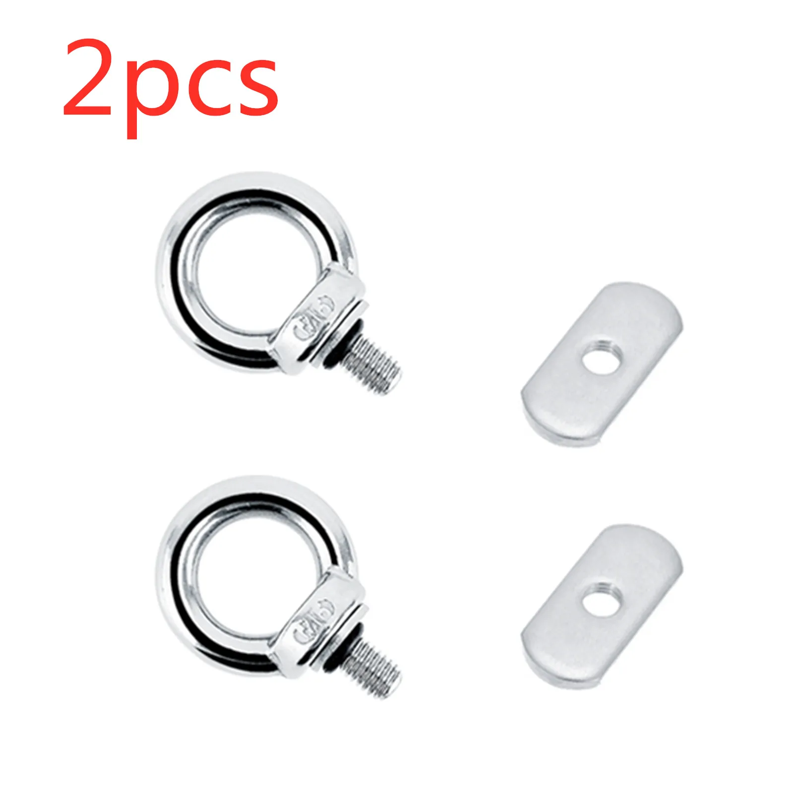 2pcs/set Kayak Track Mount Tie Down Eyelet Multifunctional Anti-rust Kayak Rail Track Screws Track Nuts For Kayak Accessories
2pcs/set Kayak Track Mount Tie Down Eyelet Multifunctional Anti-rust Kayak Rail Track Screws Track Nuts For Kayak Accessories