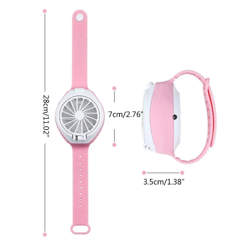 USB Rechargeable Fan With Comfortable Wrist Strap Portable Mini Fan Watch-Shaped Fan Control For Indoors Or Outdoors Traveling
USB Rechargeable Fan With Comfortable Wrist Strap Portable Mini Fan Watch-Shaped Fan Control For Indoors Or Outdoors Traveling