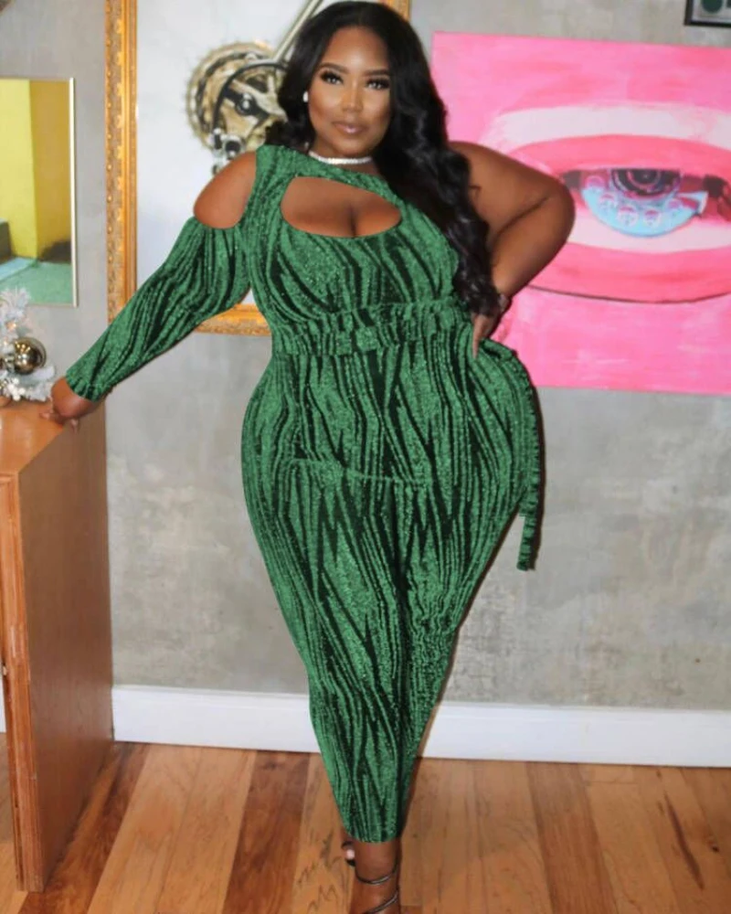 Plus Size High Waist Sexy One-shoulder Pencil Jumpsuit Women Autumn Casual Bandage Slim Long Jumpsuit
Plus Size High Waist Sexy One-shoulder Pencil Jumpsuit Women Autumn Casual Bandage Slim Long Jumpsuit