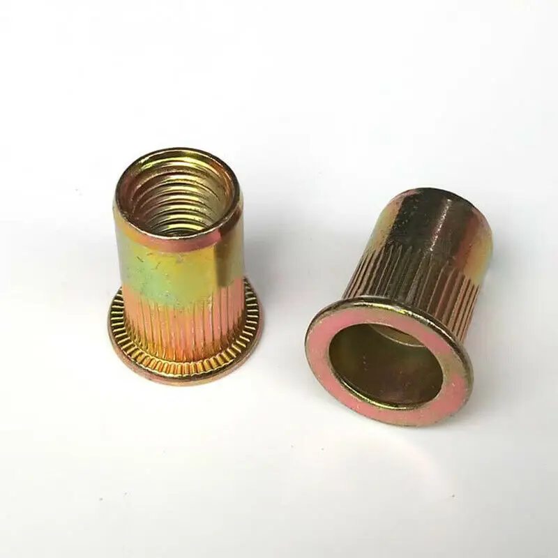 200pcs Rivet Nut Kit Mixed Zinc Steel Insert Nutsert Threaded Replaces Equipment
200pcs Rivet Nut Kit Mixed Zinc Steel Insert Nutsert Threaded Replaces Equipment