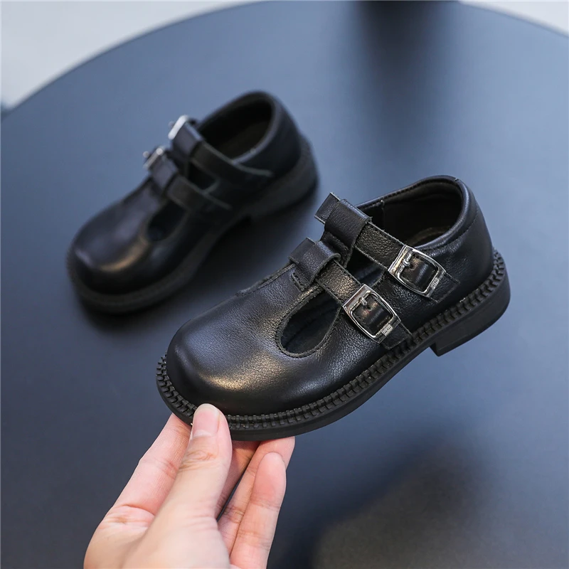 New Autumn Girls Genuine Leather Shoes Children Flats Princess Casual Black Dress School Student Toddler Baby Kids Shoes 019
New Autumn Girls Genuine Leather Shoes Children Flats Princess Casual Black Dress School Student Toddler Baby Kids Shoes 019