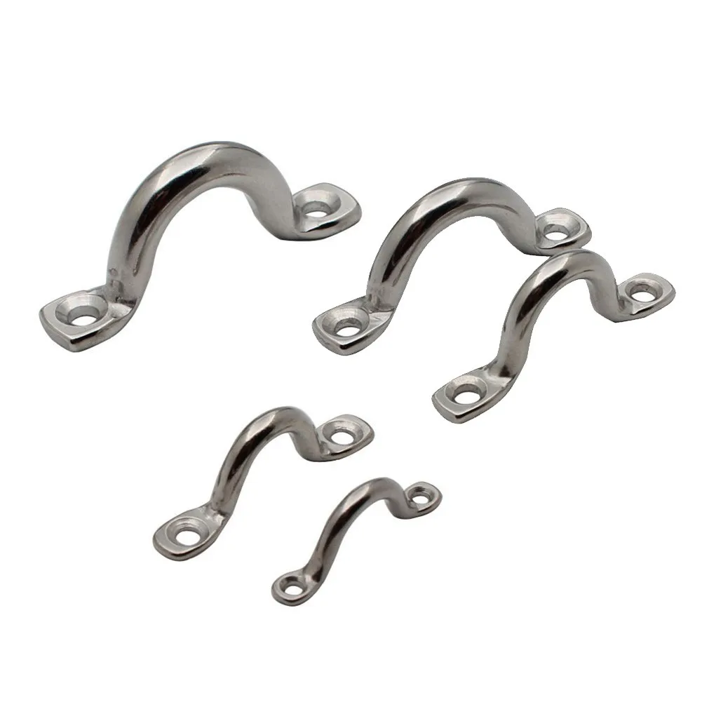 2/4/10PC Stainless Steel Wire Eye Strap Stainless Steel A4 Marine-Grade (316) Fender Hooks Canopy Hoods Water Sport Accessory
2/4/10PC Stainless Steel Wire Eye Strap Stainless Steel A4 Marine-Grade (316) Fender Hooks Canopy Hoods Water Sport Accessory