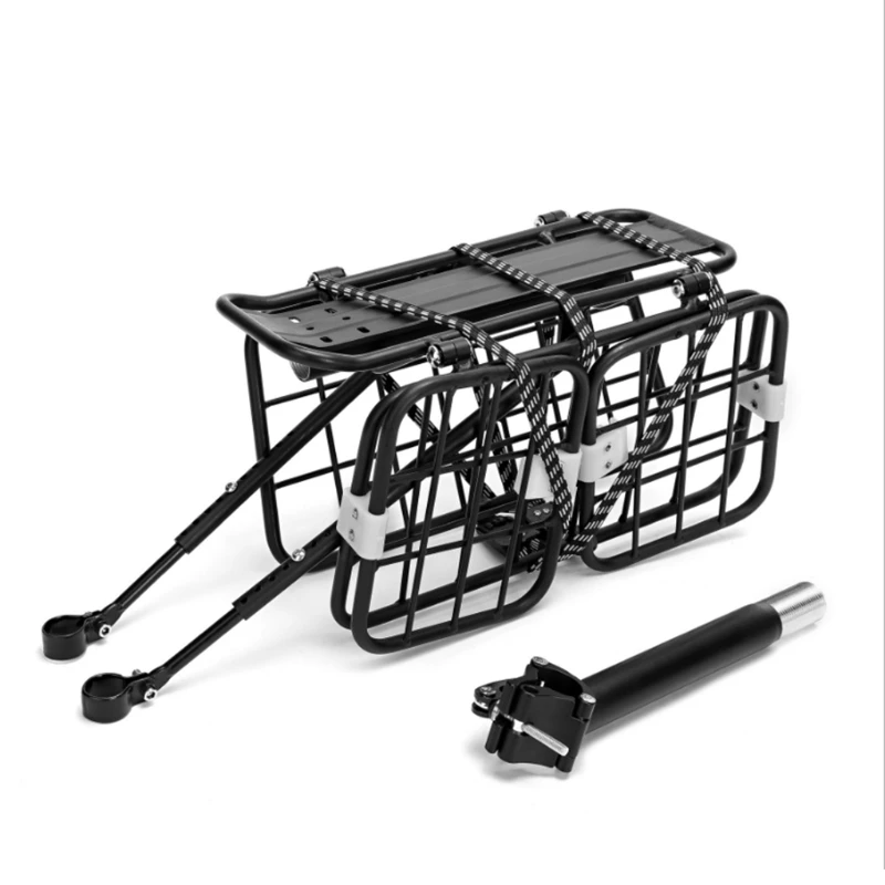 Bike Bicycle Cargo Rack - Great for Adjustable Tour Rear Back of Bike Carrier - Pannier Luggage Rack - Light Aluminum D5QD
Bike Bicycle Cargo Rack - Great for Adjustable Tour Rear Back of Bike Carrier - Pannier Luggage Rack - Light Aluminum D5QD