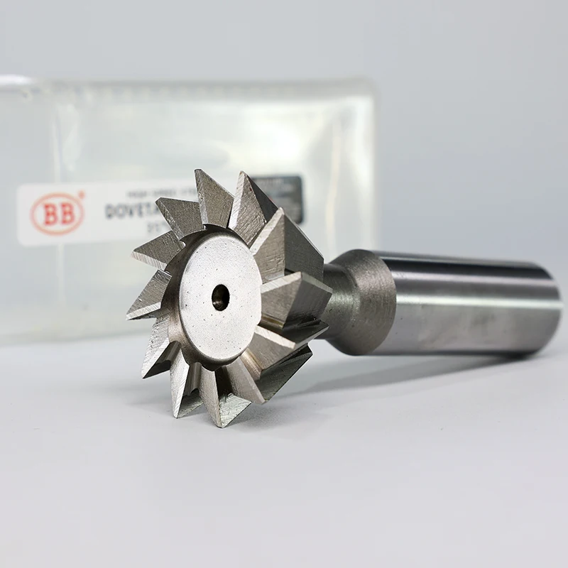 BB HSS Dovetail Cutter 45 55 60 Degree 8mm 16mm 25mm End Mill High Speed Steel | Инструменты