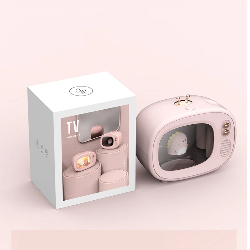 Portable 400ml Humidifier Wireless Adroable TV Humidifier Aroma Diffuser USB Ultrasonic Air Humidificador with Atmosphere Lamp 
Portable 400ml Humidifier Wireless Adroable TV Humidifier Aroma Diffuser USB Ultrasonic Air Humidificador with Atmosphere Lamp