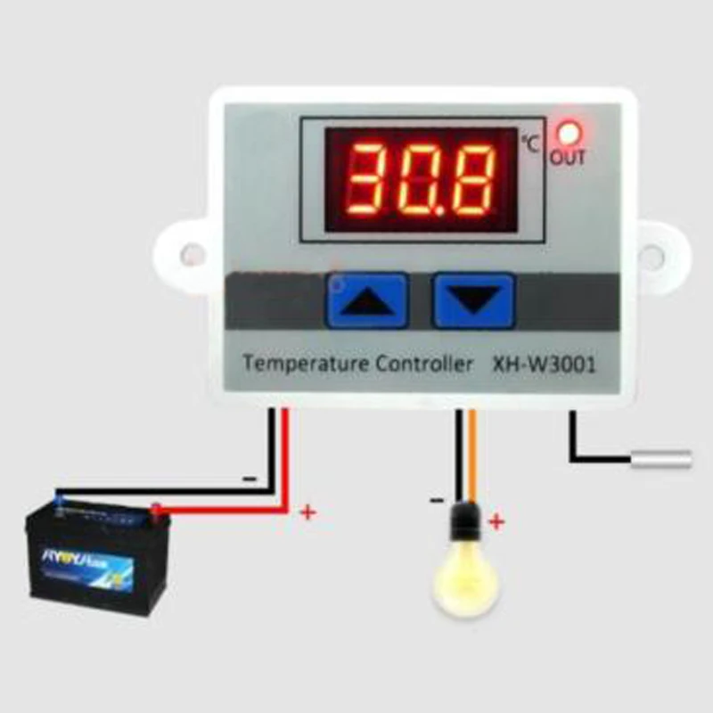 Digital 12V светодиодный Температура Управление; Термостата двигателя Управление переключатель датчика DH
Digital 12V светодиодный Температура Управление; Термостата двигателя Управление переключатель датчика DH