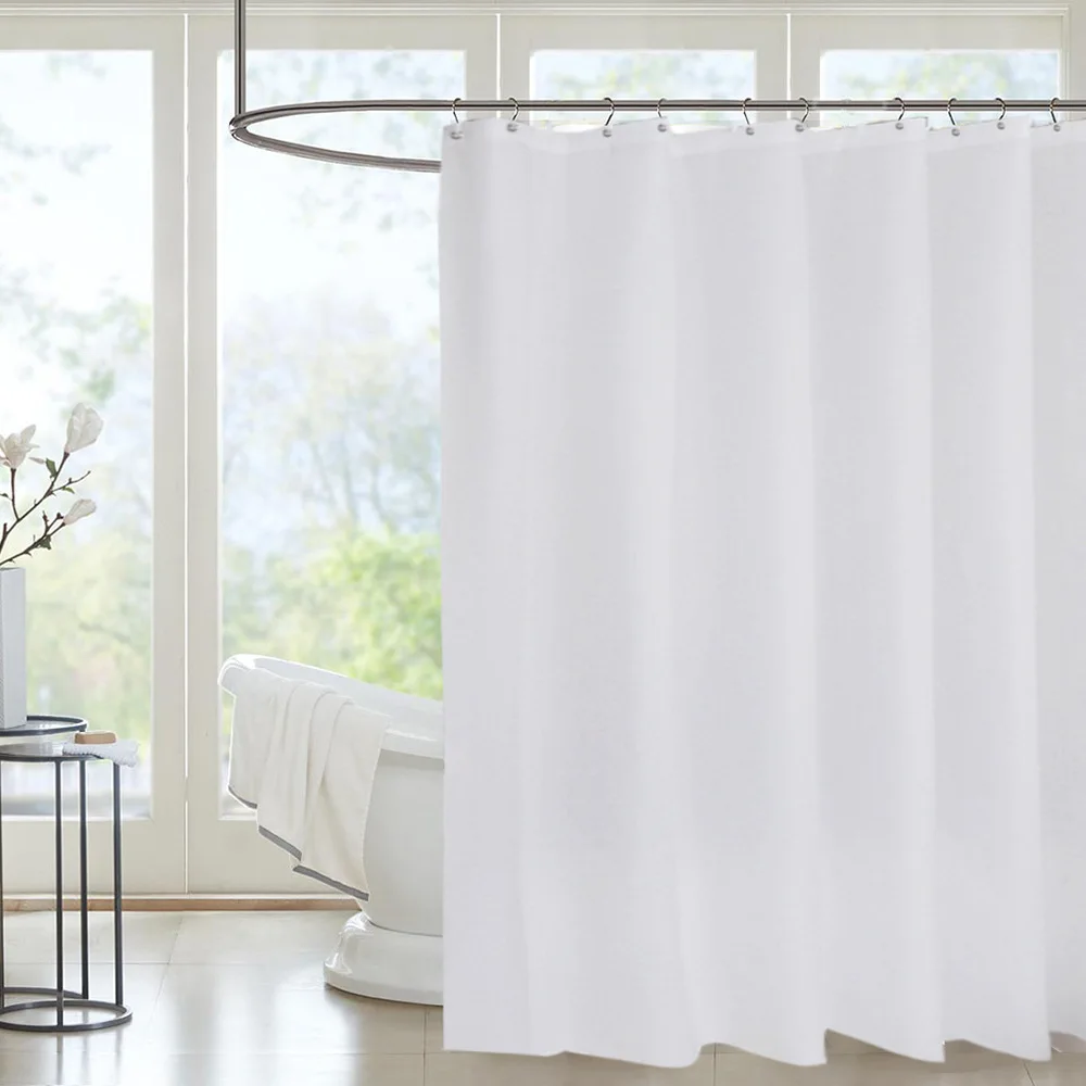 Polyester Waterproof Shower Curtain Solid Color Bathroom Shower Curtain Cloth Shower Curtain White Coffee Color Curtain
Polyester Waterproof Shower Curtain Solid Color Bathroom Shower Curtain Cloth Shower Curtain White Coffee Color Curtain