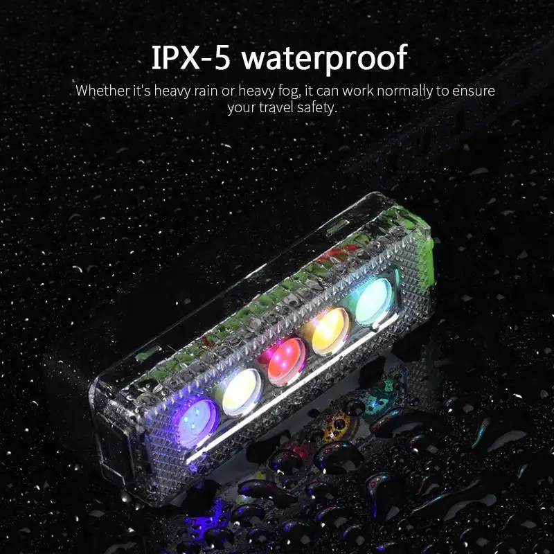 Bicycle Warning Taillights USB Charging Colorful Bright Creative Taillights Night Riding Road Bike Outdoor Equipment
Bicycle Warning Taillights USB Charging Colorful Bright Creative Taillights Night Riding Road Bike Outdoor Equipment