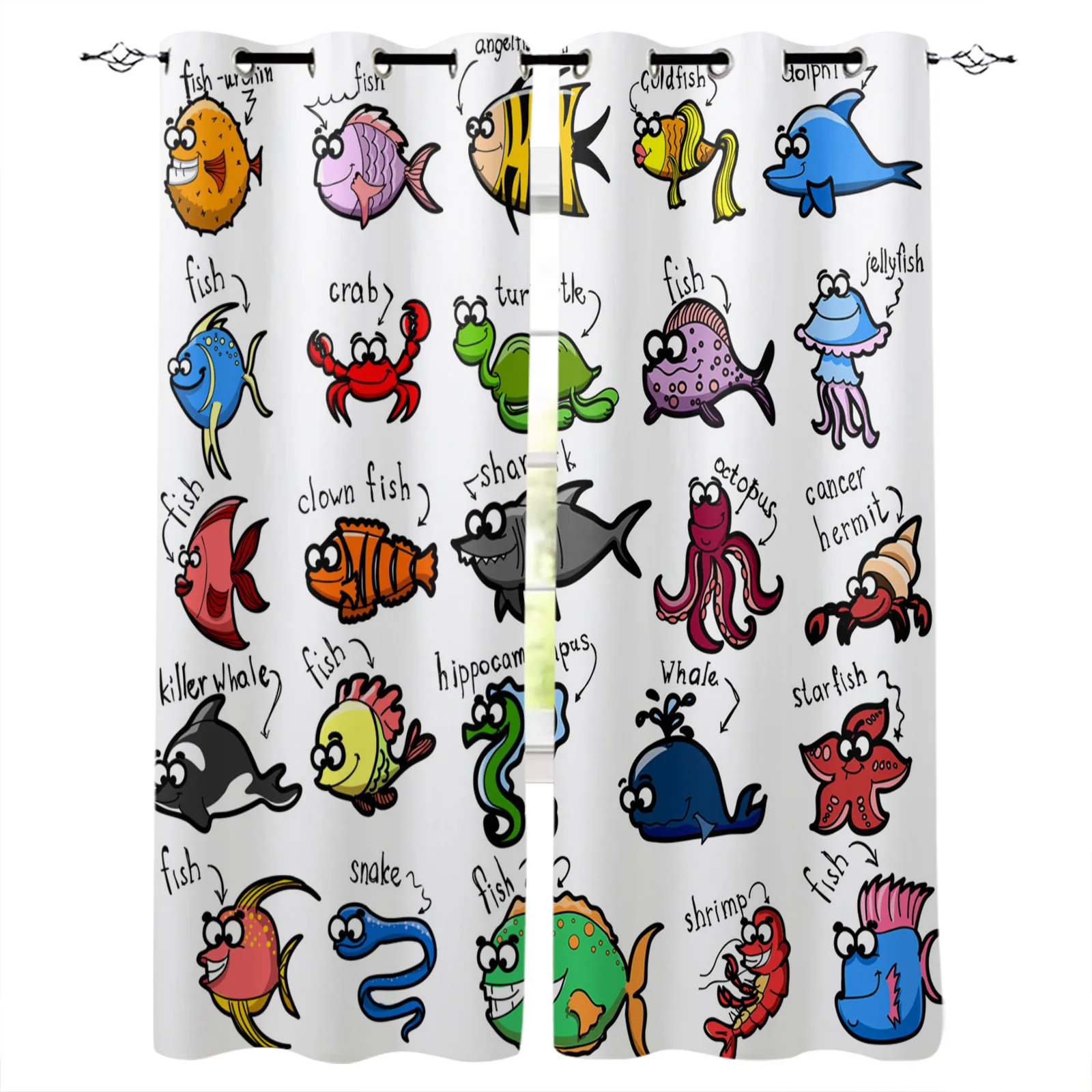 Затемняющие шторы в виде рыб, мультяшных крабов, медузы, черепахи, Кита, комиксные шторы для гостиной, спальни, кухни, окон, детской комнаты
Затемняющие шторы в виде рыб, мультяшных крабов, медузы, черепахи, Кита, комиксные шторы для гостиной, спальни, кухни, окон, детской комнаты