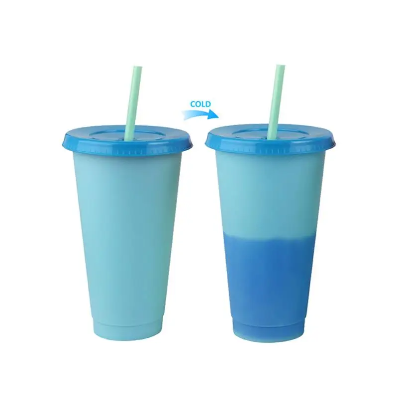 710ml Mug Reusable Straw Cup Sequins Glitter Cups Colorful Coffee Juice Mug Personalized Plastic Bottom Portable Outdoor Cup
710ml Mug Reusable Straw Cup Sequins Glitter Cups Colorful Coffee Juice Mug Personalized Plastic Bottom Portable Outdoor Cup