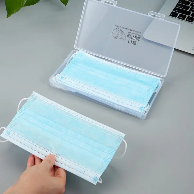Transparent Plastic Portable Mouth Mask Storage Box Dustproof Face Cover Holder Container Case Multifunctional Jewelry Organizer
Transparent Plastic Portable Mouth Mask Storage Box Dustproof Face Cover Holder Container Case Multifunctional Jewelry Organizer