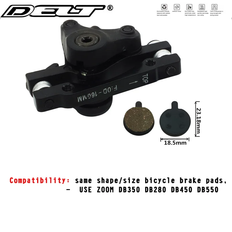 Mountain MTB bike Bicycle disc brake for 160mm brake Rotor pad FOR ZOOM DB350 DB280 DB450 Accessories
Mountain MTB bike Bicycle disc brake for 160mm brake Rotor pad FOR ZOOM DB350 DB280 DB450 Accessories