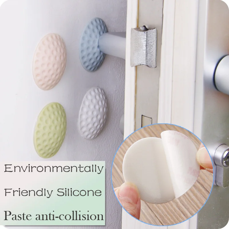 Soft Rubber Pad To Protect The Wall Self Adhesive Door Stopper Golf Modelling Door Fender Stickers(White/Blue/Pink/Green/Purple)
Soft Rubber Pad To Protect The Wall Self Adhesive Door Stopper Golf Modelling Door Fender Stickers(White/Blue/Pink/Green/Purple)