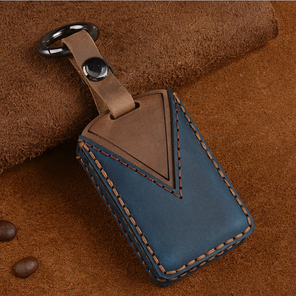 Hight Quality Leather Car Key Cover Case For Volvo XC40 XC60 S90 XC90 V90 2017 2018 Keychain Alarm Car Remote Control
Hight Quality Leather Car Key Cover Case For Volvo XC40 XC60 S90 XC90 V90 2017 2018 Keychain Alarm Car Remote Control