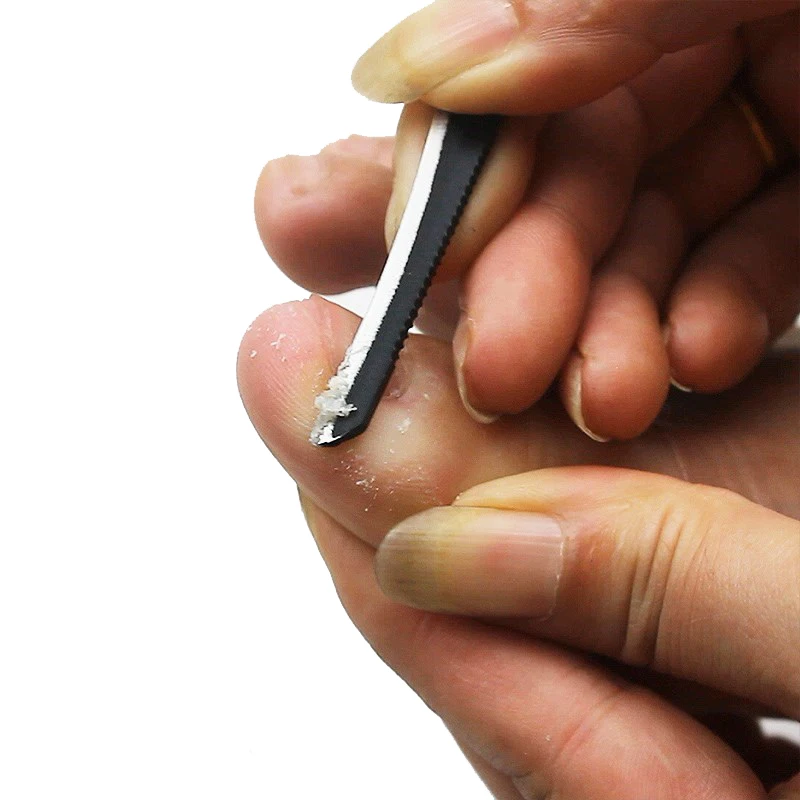 Tungsten Steel Cuticle Pedicure Tool Foot Rasp File Callus Remover Foot Dead Skin Care Nail Corrector Scraping Knife
Tungsten Steel Cuticle Pedicure Tool Foot Rasp File Callus Remover Foot Dead Skin Care Nail Corrector Scraping Knife