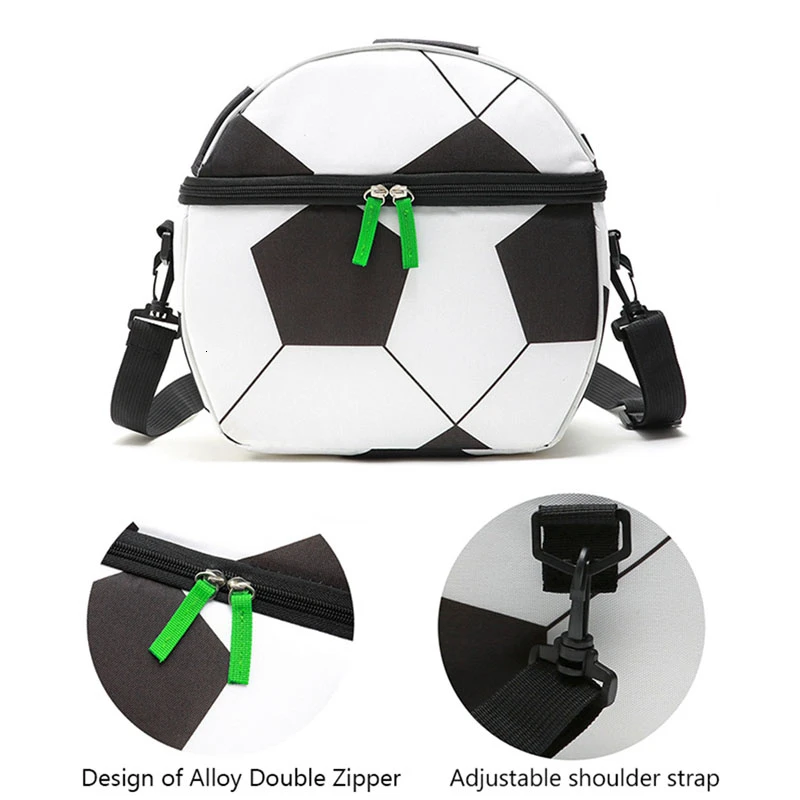 Охладитель для еды футбольный изотермический мешок мужчин и женщин сумка ланча