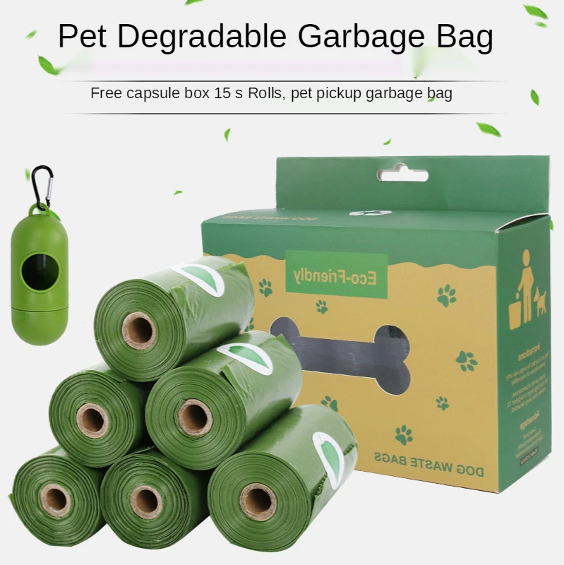 20 Rolls Degradable Pet Garbage Bags Toilet Picker + Dispenser Thickened Dog Poop Bag Environmentally Friendly & Pollution-Free
20 Rolls Degradable Pet Garbage Bags Toilet Picker + Dispenser Thickened Dog Poop Bag Environmentally Friendly & Pollution-Free