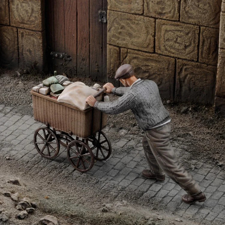 Модель из смолы 1/35, фигурка солдатика GK, эвакуация с его вещами, военная тема Второй мировой войны, несобранный и Неокрашенный комплект
Модель из смолы 1/35, фигурка солдатика GK, эвакуация с его вещами, военная тема Второй мировой войны, несобранный и Неокрашенный комплект