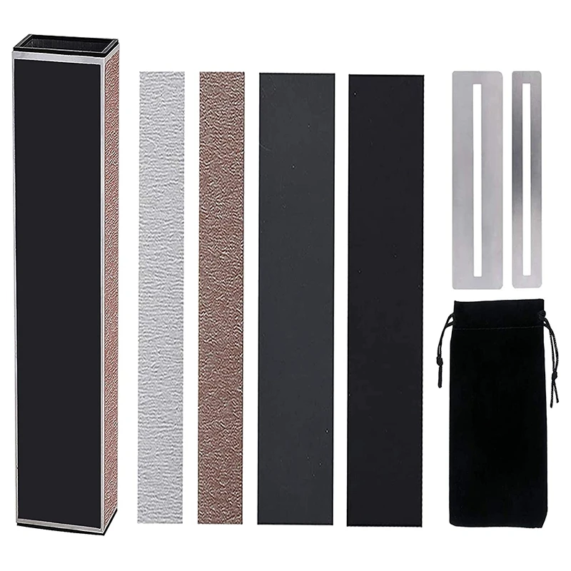 Guitar Fret Leveling Sanding Beam Guitar Fret Leveler with Self-Adhesive Sandpaper, Fingerboard Guard Protectors
Guitar Fret Leveling Sanding Beam Guitar Fret Leveler with Self-Adhesive Sandpaper, Fingerboard Guard Protectors