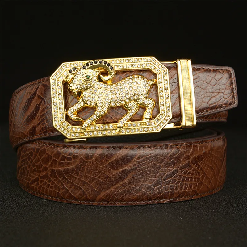 Many Style Male Belt Cowskin Genuine Leather Belt for Men First Layer Cowhide Sheep Gold Automatic Buckle Belt Strap For Jeans
Many Style Male Belt Cowskin Genuine Leather Belt for Men First Layer Cowhide Sheep Gold Automatic Buckle Belt Strap For Jeans