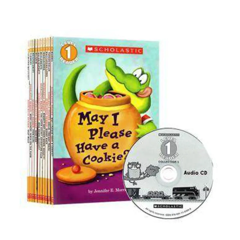 10Pcs +CD Scholastic Leveled Readers: Level 1 Collection 1 Children's Original English Books
10Pcs +CD Scholastic Leveled Readers: Level 1 Collection 1 Children's Original English Books