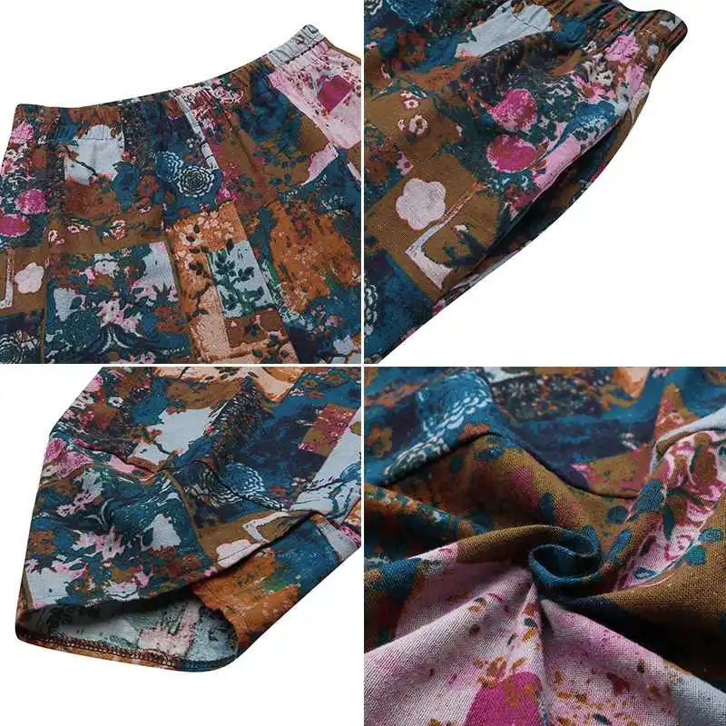 ZANZEA 2021 Fashion Printed Harem Pants Women's Floral Trousers Casual Elastic Waist Long Pantalon Palazzo Plus Size Turnip 5XL
ZANZEA 2021 Fashion Printed Harem Pants Women's Floral Trousers Casual Elastic Waist Long Pantalon Palazzo Plus Size Turnip 5XL