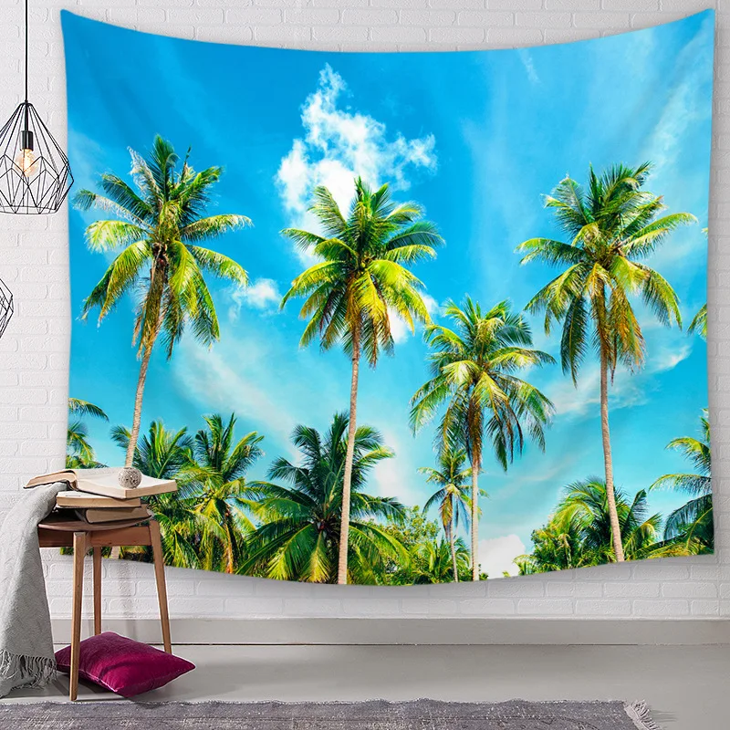 Yaapeet 1pc Beach Wall Hanging Polyester Tropical Wall Tapestry Tree Hanging Tapestry for Bedroom Pretty Seadside Home Decor
Yaapeet 1pc Beach Wall Hanging Polyester Tropical Wall Tapestry Tree Hanging Tapestry for Bedroom Pretty Seadside Home Decor