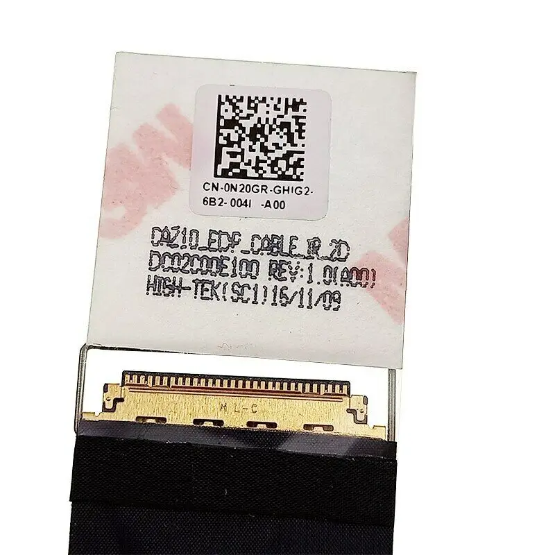 Screen Flex for Dell Latitude 7280 E7280 30pin 0N20GR LVDS Cable DC02C00E100