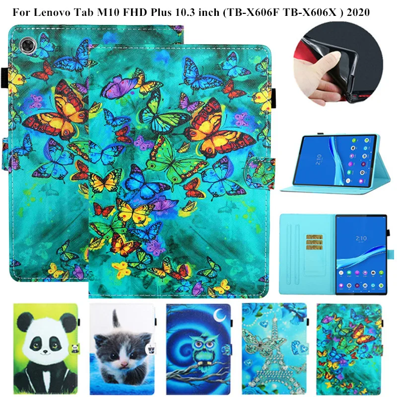 Cute Panda Owl Cat Case for Lenovo Tab M10 FHD Plus TB-X606F TB-X606X Magnetic Tablet Cover for Lenovo Tab M10 Plus 10.3 Case
Cute Panda Owl Cat Case for Lenovo Tab M10 FHD Plus TB-X606F TB-X606X Magnetic Tablet Cover for Lenovo Tab M10 Plus 10.3 Case