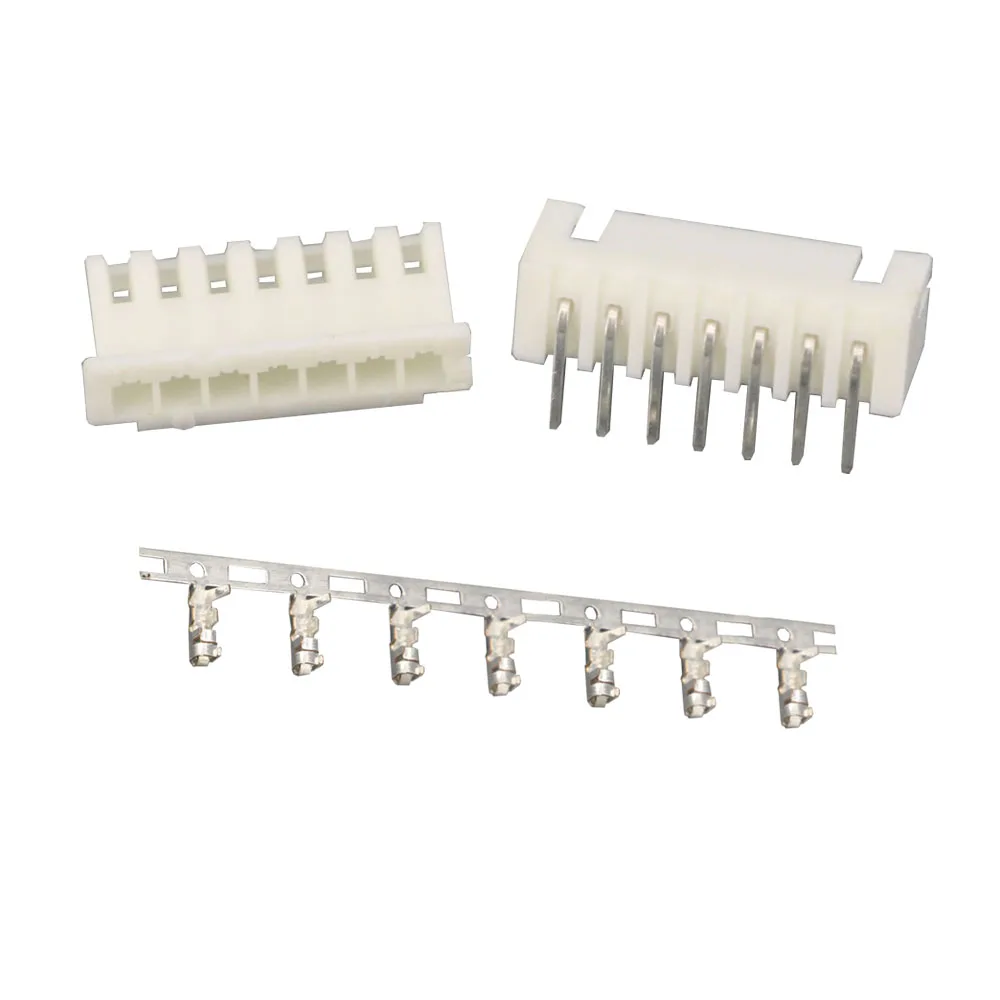 XH2.54-7P 7Pin Curved needle spacing 2.54mm connectors Male and Female Plug + terminals
XH2.54-7P 7Pin Curved needle spacing 2.54mm connectors Male and Female Plug + terminals