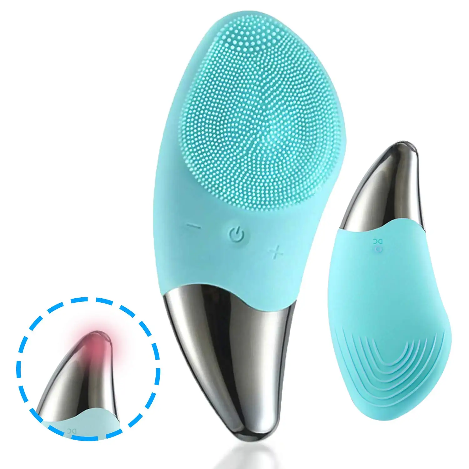 Electric Sonic Facial Cleansing Brush Silicone Face Washing Brush USB Rechargeable Face Massager Brushes Pore Deep Cleanser
Electric Sonic Facial Cleansing Brush Silicone Face Washing Brush USB Rechargeable Face Massager Brushes Pore Deep Cleanser