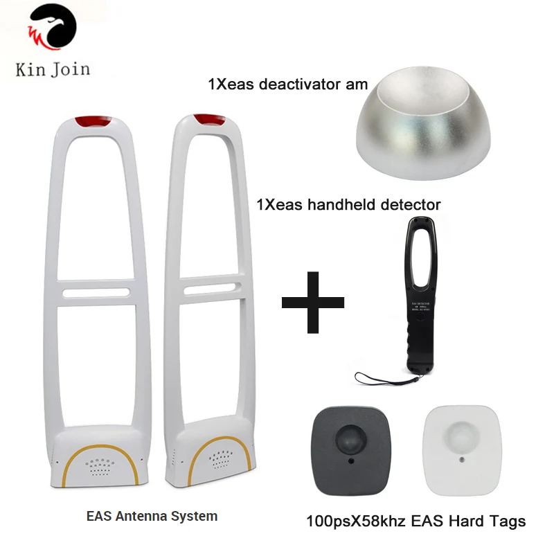 AM EAS System Clothing Store Alarm 58khz Acrylic Antenna Gate Security Anti-Theft With Detacher Hard Tags Handheld Alarm Tester
AM EAS System Clothing Store Alarm 58khz Acrylic Antenna Gate Security Anti-Theft With Detacher Hard Tags Handheld Alarm Tester