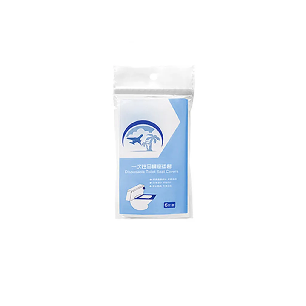 6 Pieces / Pack Disposable Toilet Seat Covers Hygienic Public Toilet Bowl Seat Plastic Mat Cover Business Travel Bathroom Goods
6 Pieces / Pack Disposable Toilet Seat Covers Hygienic Public Toilet Bowl Seat Plastic Mat Cover Business Travel Bathroom Goods