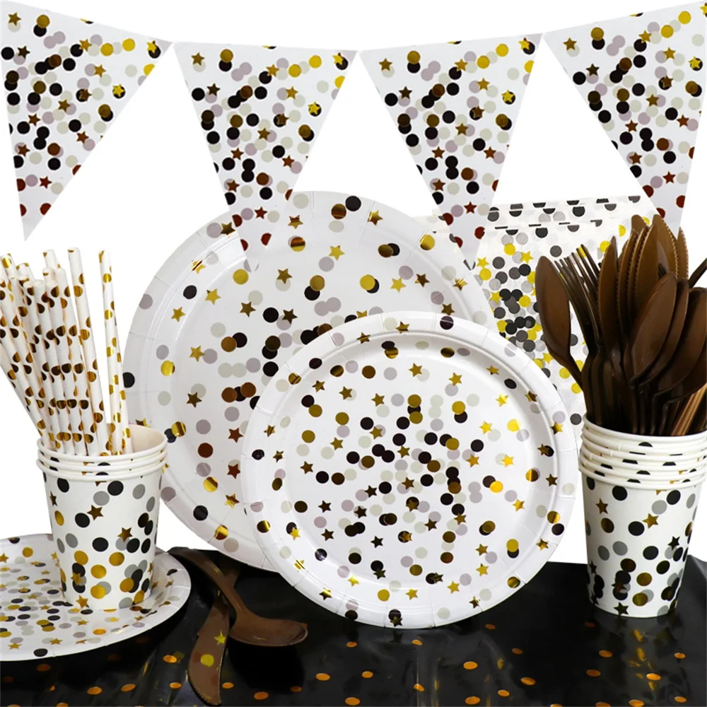 Bronzing Disposable Plates For The Wedding Gold Dot Decoration For Birthday Party Baby Shower Star Disposable Tableware Birthday
Bronzing Disposable Plates For The Wedding Gold Dot Decoration For Birthday Party Baby Shower Star Disposable Tableware Birthday
