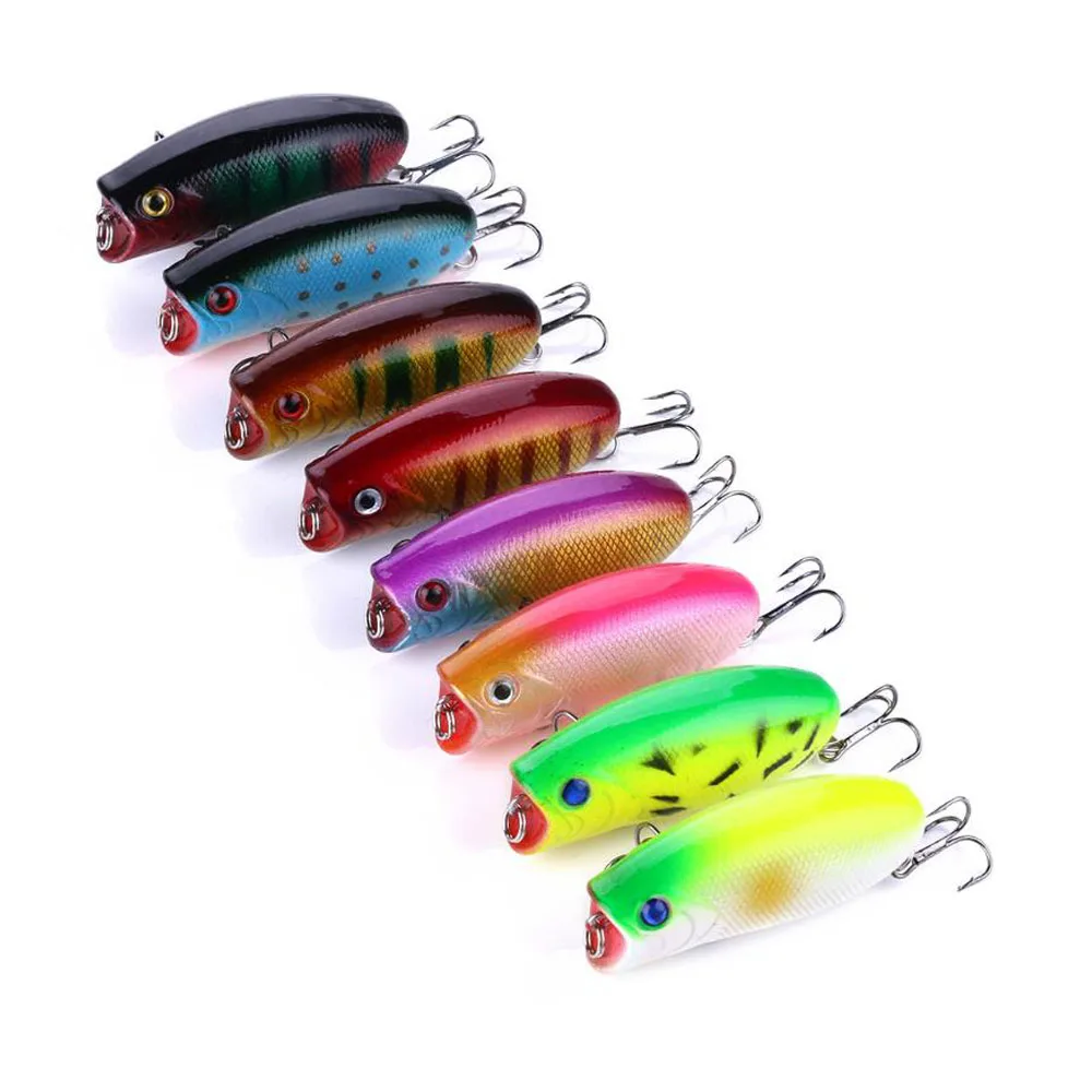 8PCS/Lot 10g 5.5cm Big Popper Fishing Lures 3D Eyes Bait Crankbait Wobblers Tackle Isca Poper Japan
8PCS/Lot 10g 5.5cm Big Popper Fishing Lures 3D Eyes Bait Crankbait Wobblers Tackle Isca Poper Japan