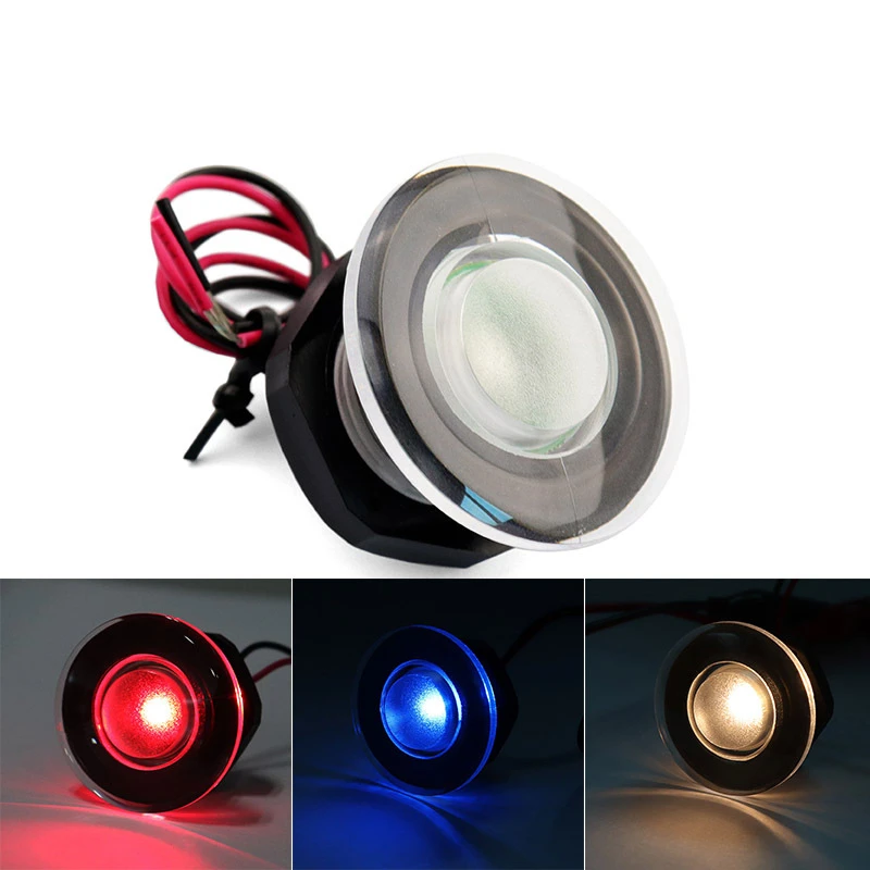 12V RV Modified Aisle Light Waterproof LED Round Lamp Boat And Yacht Trailer Parts Three Colors Available
12V RV Modified Aisle Light Waterproof LED Round Lamp Boat And Yacht Trailer Parts Three Colors Available