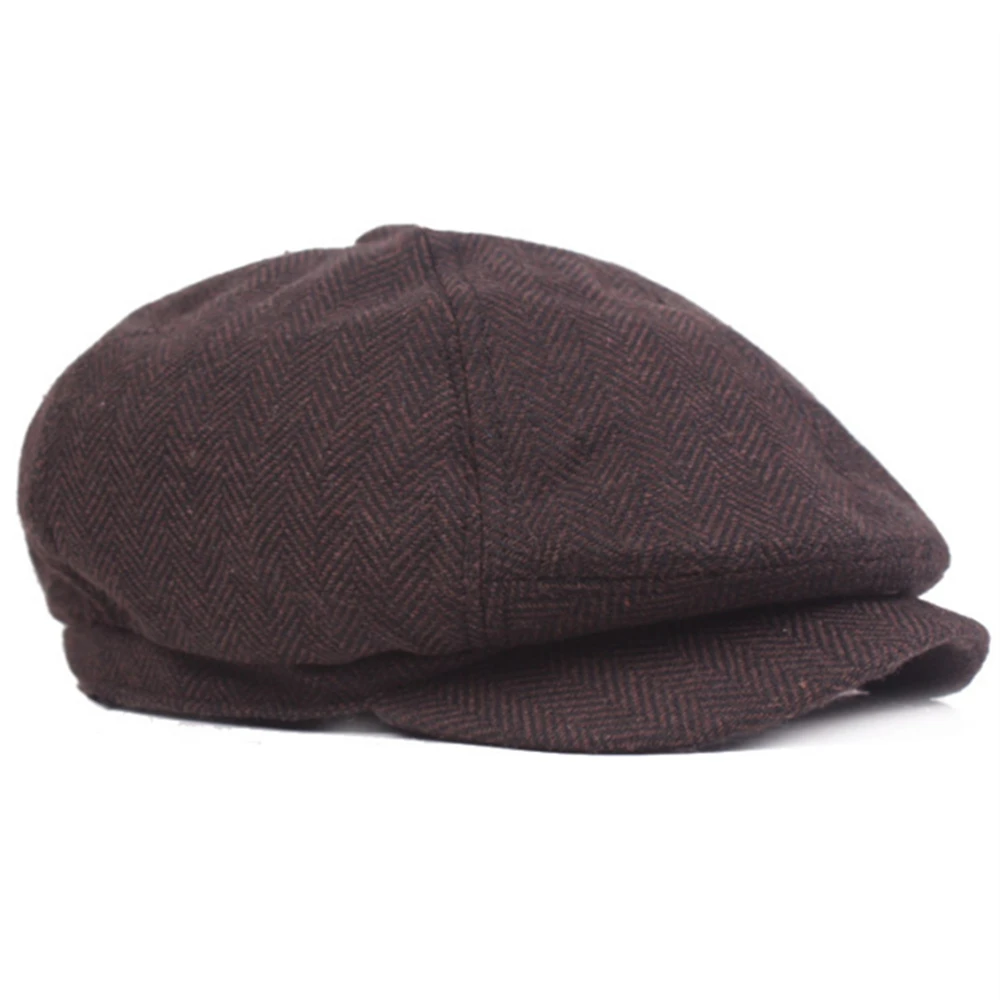 New Tweed Gatsby Newsboy Cap for Men Autumn Winter Hat Golf Driving Flat Cabbier Flat Berets Peaky Blinders Bone Hat Unisex
New Tweed Gatsby Newsboy Cap for Men Autumn Winter Hat Golf Driving Flat Cabbier Flat Berets Peaky Blinders Bone Hat Unisex