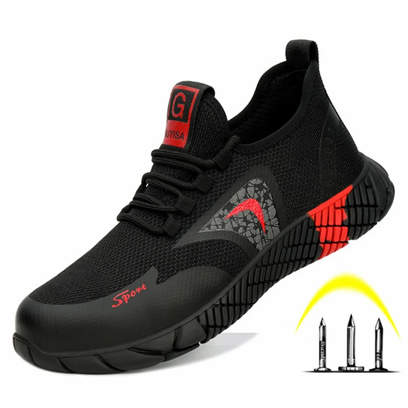 New Men Work Safety Shoes with Steel Toe Cap Indestructible Shoes Lightweight Industry Boots Puncture-Proof Working Sneakers
New Men Work Safety Shoes with Steel Toe Cap Indestructible Shoes Lightweight Industry Boots Puncture-Proof Working Sneakers