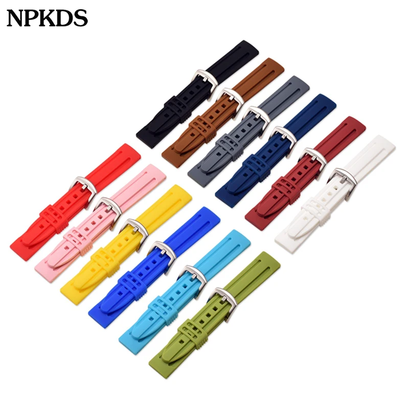 New Generic Rubber Watch Strap Belt Blue Pink Diving Sport Watch Strap Bracelets for Men 18mm 20mm 22mm 24mm
New Generic Rubber Watch Strap Belt Blue Pink Diving Sport Watch Strap Bracelets for Men 18mm 20mm 22mm 24mm